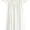 41-07K84hcL._AC_SL1001 Cotton Nightgown for Women Vintage Palace Sleepwear