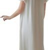 51-UkxmIu_L._AC_SL1500 Women's  Nightgowns Sleepshirts Lace Ruffle Princess Nightdress
