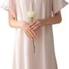 51Et0Fc7S2L._AC_SL1500 Women's  Nightgowns Sleepshirts Lace Ruffle Princess Nightdress