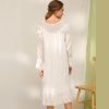 51lAnMiBM5L._AC_SL1001 Cotton Nightgown for Women Vintage Palace Sleepwear