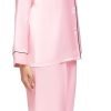 617ubVSUStL._AC_SL1500 Women's Satin Pajamas Set Long Sleeve Button Down Shirt With Long Pant Sleepwear