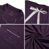61JEupM0NuL._AC_SL1000 Womens Pajama Sets Short Sleeve Sleepwear Soft Button Down Nightwear Lounge Pj Set XS-XXL
