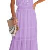 61JaaG08wXL._AC_SL1500 Womens Summer Spaghetti Strap Sleeveless High Waist Beach Long Maxi Sun Dress