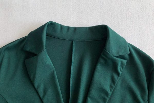 81L4begshQL._AC_SL1500 Womens Two Piece Blazer Outfits Long Sleeve Slim Fit Jacket with Long Pants Suit Set for Work