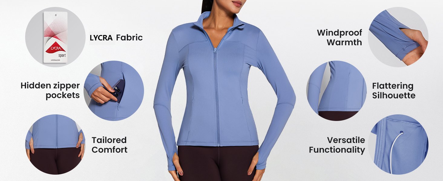women workout jacket