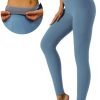 Womens Yoga Leggings Tummy Control Yoga Pants with Pockets High Waist Buttery Soft Workout Leggings