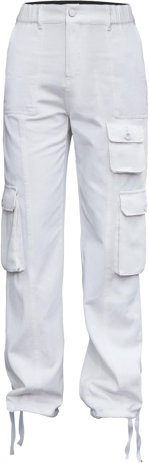 Women's Hiking Cargo Pants Joggers Cotton Casual Military Army Combat Work Pants with 7 Pockets