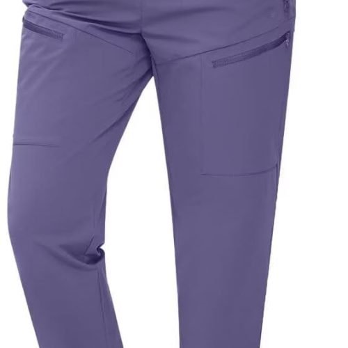 518cV9ImTOL._AC_SL1500 Women's Hiking Pants Quick Dry Lightweight Water Resistant Elastic Waist Cargo Pants with 5pcs Zipper Pockets