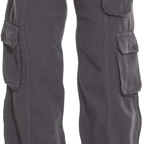 519pXHisVxL._AC_SL1500 Women's Hiking Cargo Pants Joggers Cotton Casual Military Army Combat Work Pants with 7 Pockets