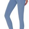 51C239aaNwL._AC_SL1500 High Waisted Yoga Pants with Pockets, Tummy Control Workout Athletic Yoga Leggings for Women