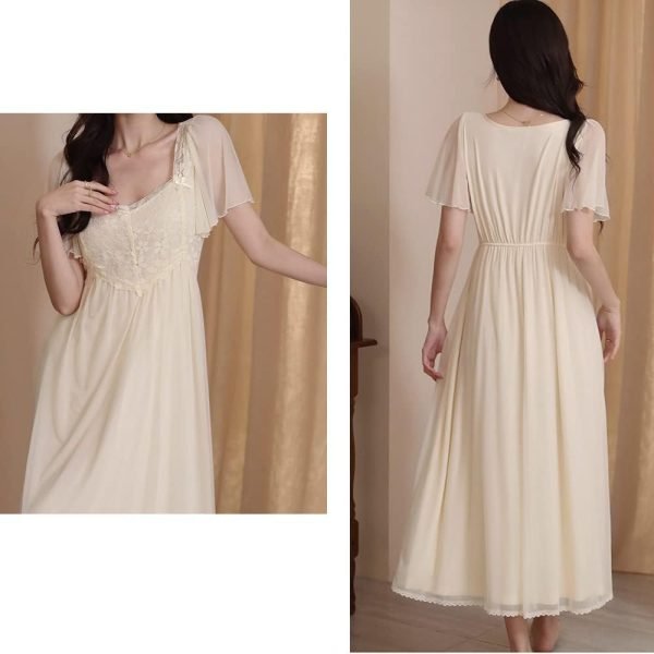 51XWUzq3pAL._AC_SL1000 Womens Princess Nightdress  Sleepwear PJS Lounger Babydoll Chemises Sleepshirt Nighties