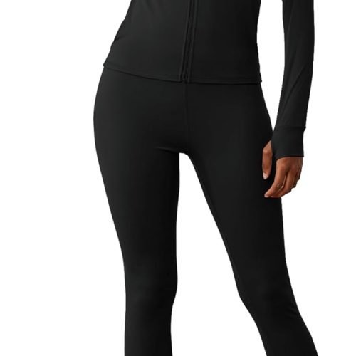 51a4iueWp4L._AC_SL1500 Two Piece Outfits for Women Workout Sets Bodycon Tracksuit Long Sleeve Zip Up Hoodie Jacket Jogger Sweat Pants Set