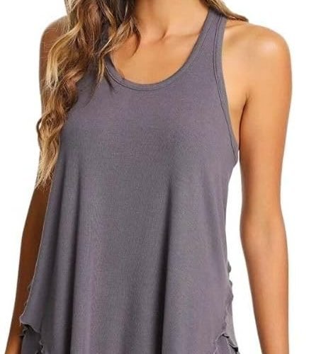 51j0ebSMNuL._AC_SL1000 Pajamas Set for Women Viscose Made from Bamboo - Ribbed Racerback Tank Top Soft Sleepwear Pjs Shorts Nightwear Loungewear