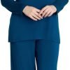 51obgMeg6wL._AC_SL1500 Loungewear Set pajamas Womens sleepwear Bamboo Viscose Long Sleeve t shirt Long Pants Super Soft Novelty Pjs Set
