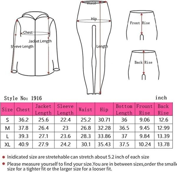 51sxrOzU09L._AC Active Wear Sets for Women -Workout Clothes Gym Wear TracksuitsYoga Jogging Track Outfit Legging Jacket 2 Pieces Set