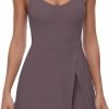 610f84-WoQL._AC_SL1500 Tennis Dress for Women U Neck Athletic Dress with Built in Shorts and Bra for Sleeveless Side Slit Flare Mini Dresses
