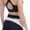 613d3Zpe3FL._AC_SL1500 Workout Sets for Women 5 PCS Yoga Outfits Activewear Tracksuit Sets