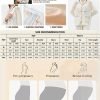 Maternity & Nursing Knit Cotton Pajama Set Sleepwear Long Sleeve Top & Bottom Breastfeeding for Pregnant Women