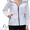 616oCXN7GgL._AC_SL1500 Rain Jacket Women Waterproof Lightweight Jacket With Hood Packable Raincoat with Pockets S-XXL