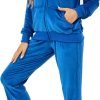 619VueDfoJL._AC_SL1500 Velour Track Suits for Women Set Fall Sweatsuits 2 Piece