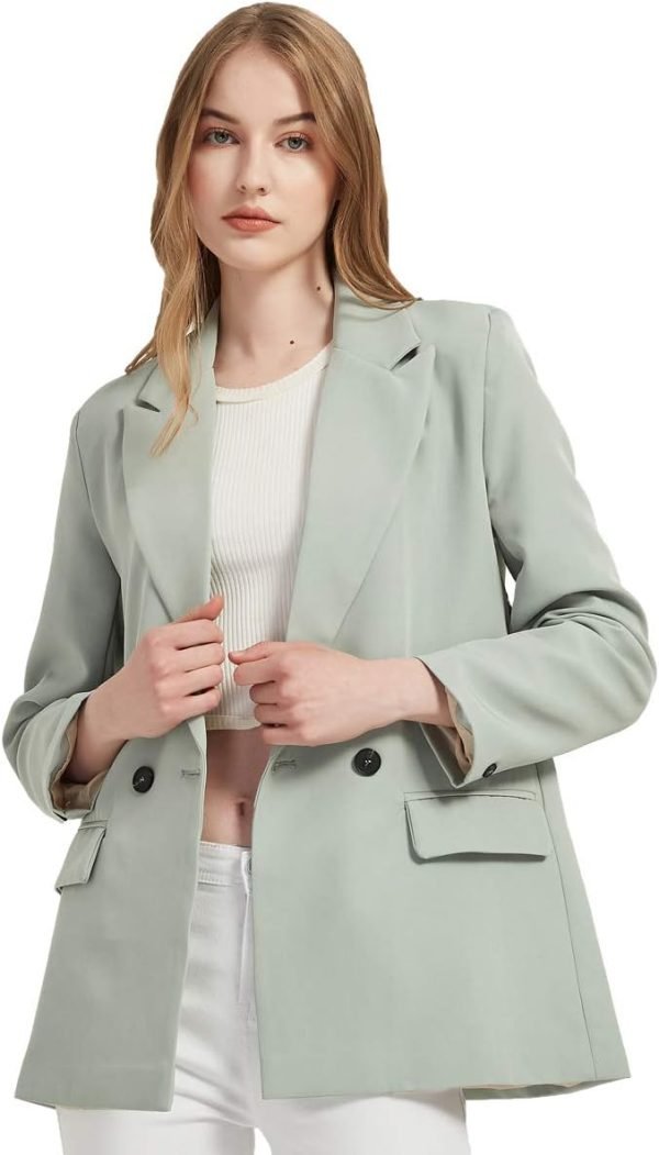 61CVdoTlhUL._AC_SL1200_483d66ef-43da-4205-9560-86db499510b3 Women's Casual Long Sleeve Lapel Oversized Button Work Office Blazer Suit Jacket