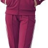 61Dk0_dlJ7L._AC_SL1500 Tracksuit for Women 2 Piece Sweatsuit Outfits Long Sleeve Zip Up Lounge Jogging Suits