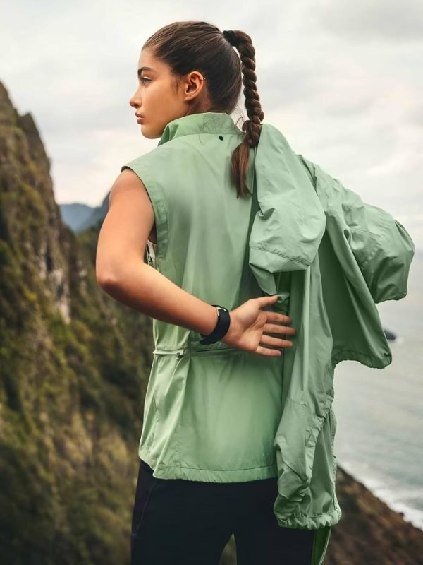 61ElBOxEiDL._AC_SL1500 Rain Jacket Women Waterproof Lightweight Jacket With Hood Packable Raincoat with Pockets S-XXL