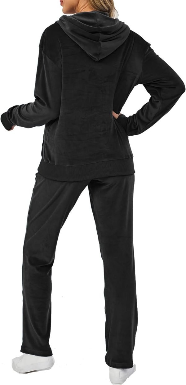 61Fs8UWj_2L._AC_SL1500 Velour Track Suits for Women Set Fall Sweatsuits 2 Piece