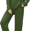 61Gqj6Tiv8L._AC_SL1500 Women 2 Piece Outfits Tracksuit Casual Zip Up Hoodie Sweatsuits Jogging Long Pant Set
