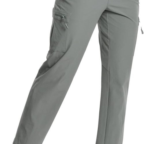 61HlmxOcBUL._AC_SL1500 Womens Cargo Hiking Pants - Travel Lightweight Water Resistant 4 Pockets Casual Quick Dry Athletic Climbing Pants