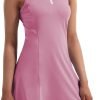 61JTxuhEukL._AC_SL1500 Tennis Dress for Women, Tennis Golf Dresses with Built in Shorts and Pockets for Sleeveless Workout Athletic Dresses