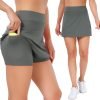 61OQ8D7BOkL._AC_SL1500 Tennis Skirts for Women Athletic Golf Skorts Workout Running Skirt Sports Activewear with Shorts Pocket 2 Pack
