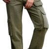 Women's Hiking Cargo Pants Joggers Cotton Casual Military Army Combat Work Pants with 7 Pockets