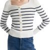 61hEZwJZ3yL._AC_SL1200 Long Sleeve Crop Tops for Women Trendy Knitted Basic Shirts Business Casual