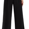 61hXHMJGNDL._AC_SL1500 Libin Women's Wide Leg Pants High Waisted Work Dress Pants Loose Fit Back Elastic Waist Business Casual Trousers Office