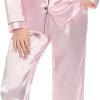61p8Rb7JfsL._AC_SL1500 Pajamas Set Long Sleeve Womens Button Down Sleepwear Two Piece Nightwear Soft Pj Lounge Sets S-XXL