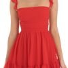 Women Graduation Dress Spaghetti Straps Sleeveless Short Dresses Y2k Low Cut Bodycon Going Out A-Line Mini Dress