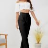 712FCbrXvXL._AC_SL1500 Women's High Waisted Business Trousers Straight Leg Pleated Office Slacks Pants