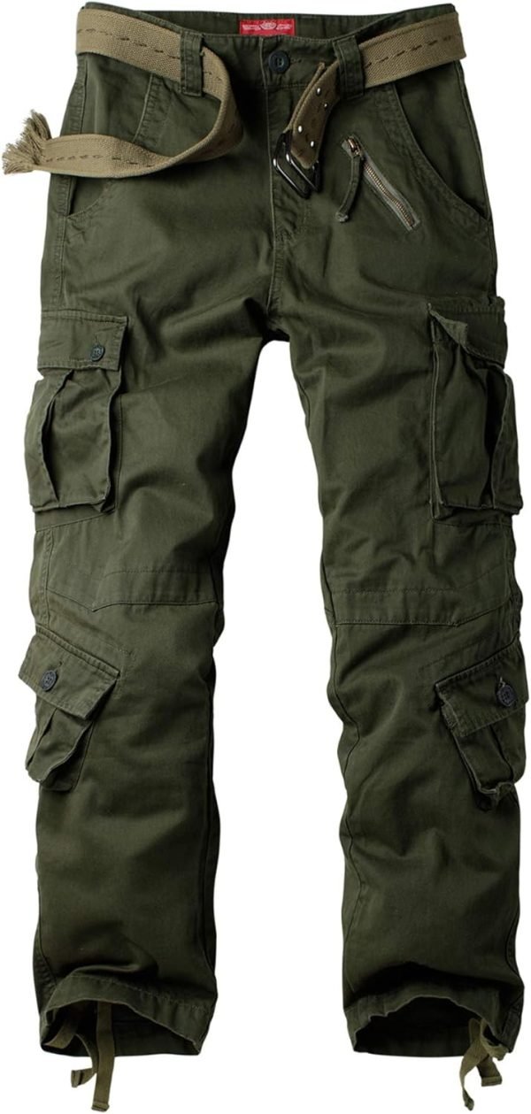 Women's Cargo Pants Quick Dry Casual Military Army Camo Combat Work Casual Pants with Pockets