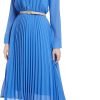 719pjFbDxVL._AC_SL1500 Business Casual Shirt Dress for Women Long Sleeves Pleated Midi Dresses with Belt