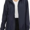 71IweX6SeLL._AC_SL1500 Women's Rain Jacket Lightweight Waterproof Rain Coat with Hooded Windproof Adjustable Windbreaker