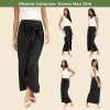71OhfmAZcFL._AC_SL1500_ae1d63d7-8f8c-42ce-a46b-5a4d5bea0b1b Women’s Maxi Skirt High Waist Wrap Pencil Long Skirts for Women Slim Boho Draped Front Bodycon Dresses
