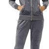 71UJk8mr2mS._AC_SL1500 Velour Track Suits for Women Set Fall Sweatsuits 2 Piece