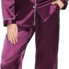 71Yn36x_5SL._AC_SL1500 Pajamas Set Long Sleeve Womens Button Down Sleepwear Two Piece Nightwear Soft Pj Lounge Sets S-XXL