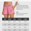71eR-fv9QKL._AC_SL1500 Athletic Shorts for Women with Pockets High Waist Running Workout Shorts Gym Yoga White Summer Shorts