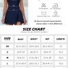 71hulgsYP3L._AC_SL1500 Tennis Dress for Women U Neck Athletic Dress with Built in Shorts and Bra for Sleeveless Side Slit Flare Mini Dresses