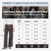 Women's Hiking Cargo Pants Joggers Cotton Casual Military Army Combat Work Pants with 7 Pockets