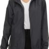 71v8Bp0iSZL._AC_SL1500 Women's Rain Jacket Lightweight Waterproof Rain Coat with Hooded Windproof Adjustable Windbreaker