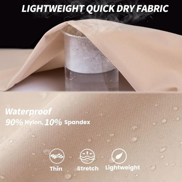 81Y9NUPyKeL._AC_SL1500 Womens Cargo Hiking Pants - Travel Lightweight Water Resistant 4 Pockets Casual Quick Dry Athletic Climbing Pants