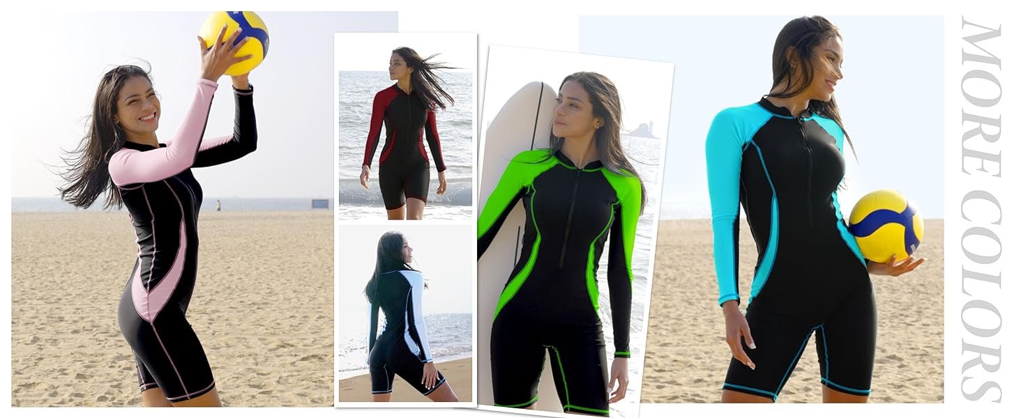 Women's two-piece sun protection long-sleeved swimsuit
